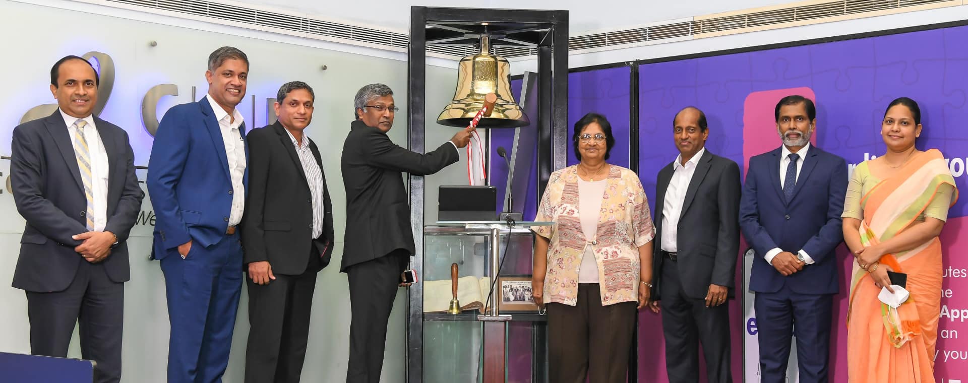 FIRST CAPITAL TREASURIES PLC LISTS ON THE COLOMBO STOCK EXCHANGE