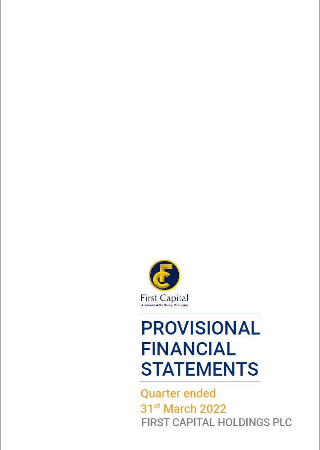 FCH Provisional Financial Statements March 2022